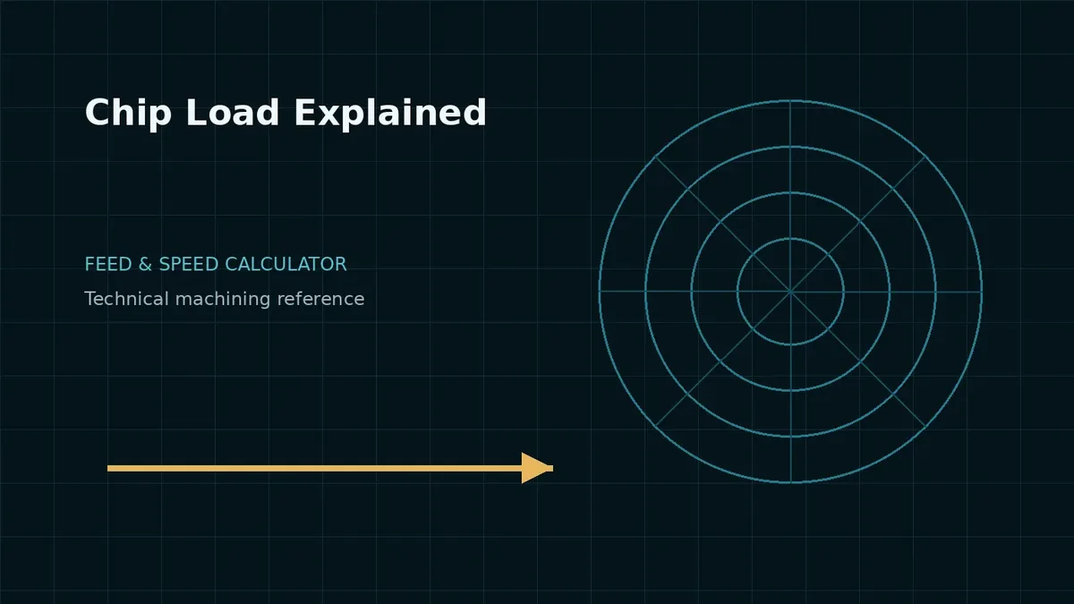 Chip Load Explained: Feed per Tooth in CNC Machining